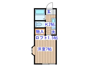 フォ－ティン八幡の物件間取画像